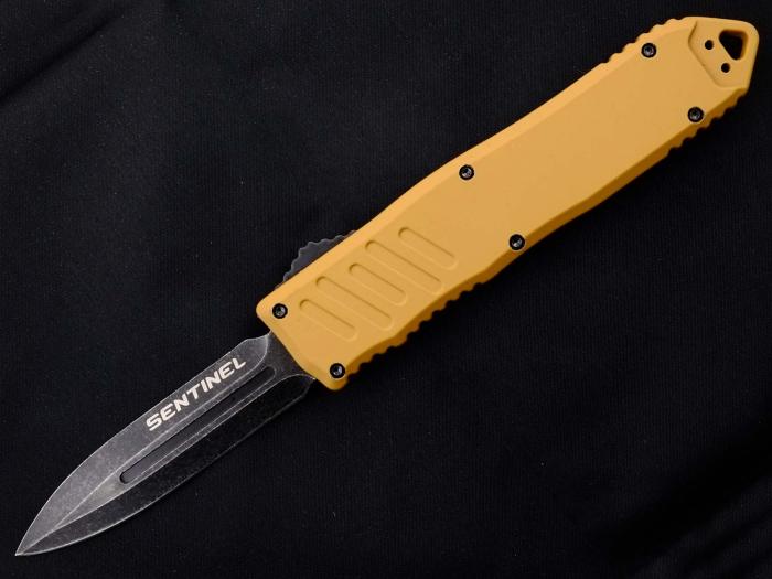 Нож складной автоматический с фронтальным выбросом клинка SENTINEL FAS-122