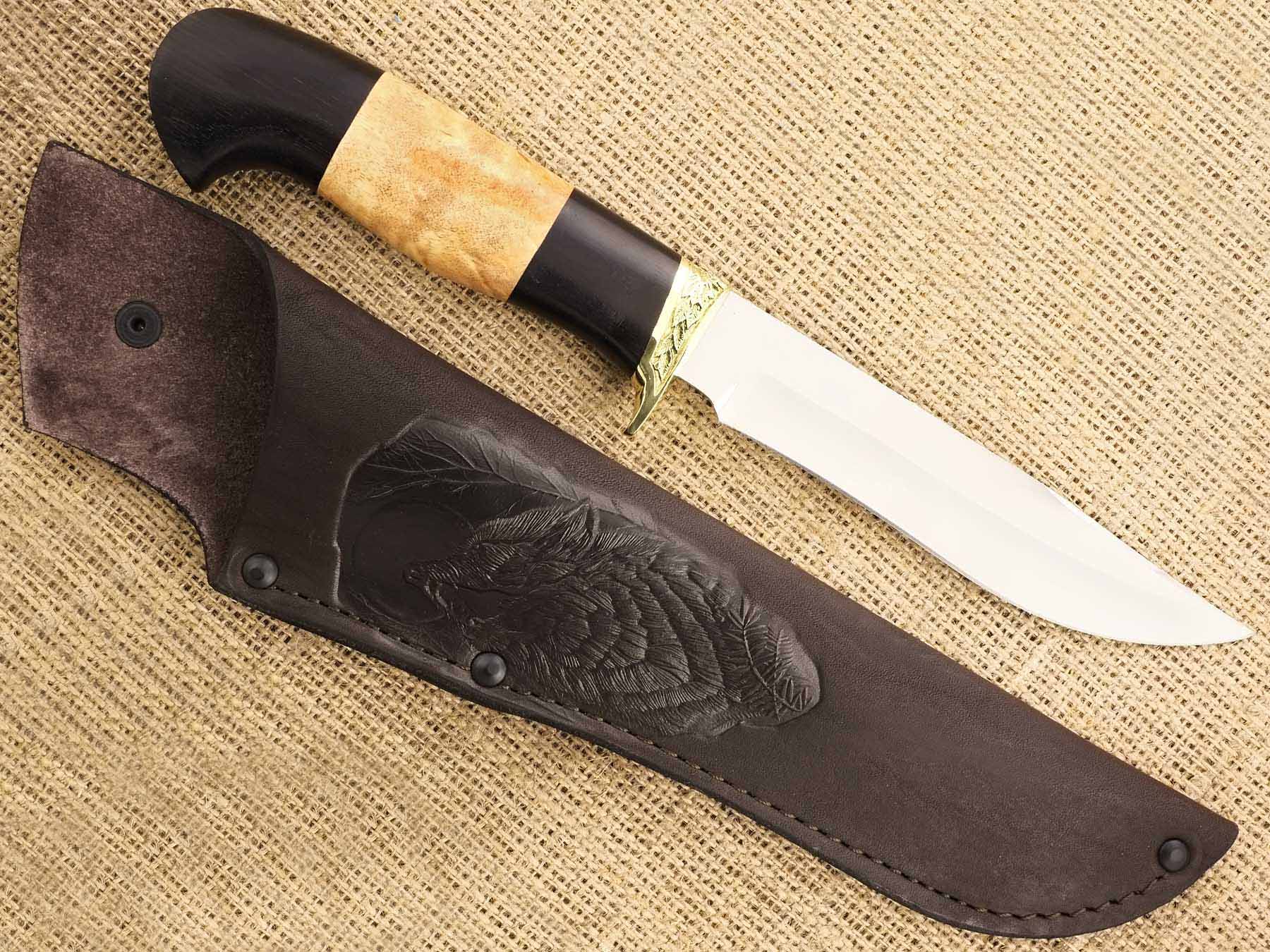 Нож ручной работы Ножемир нержавеющая сталь ГЕПАРД (4194)н