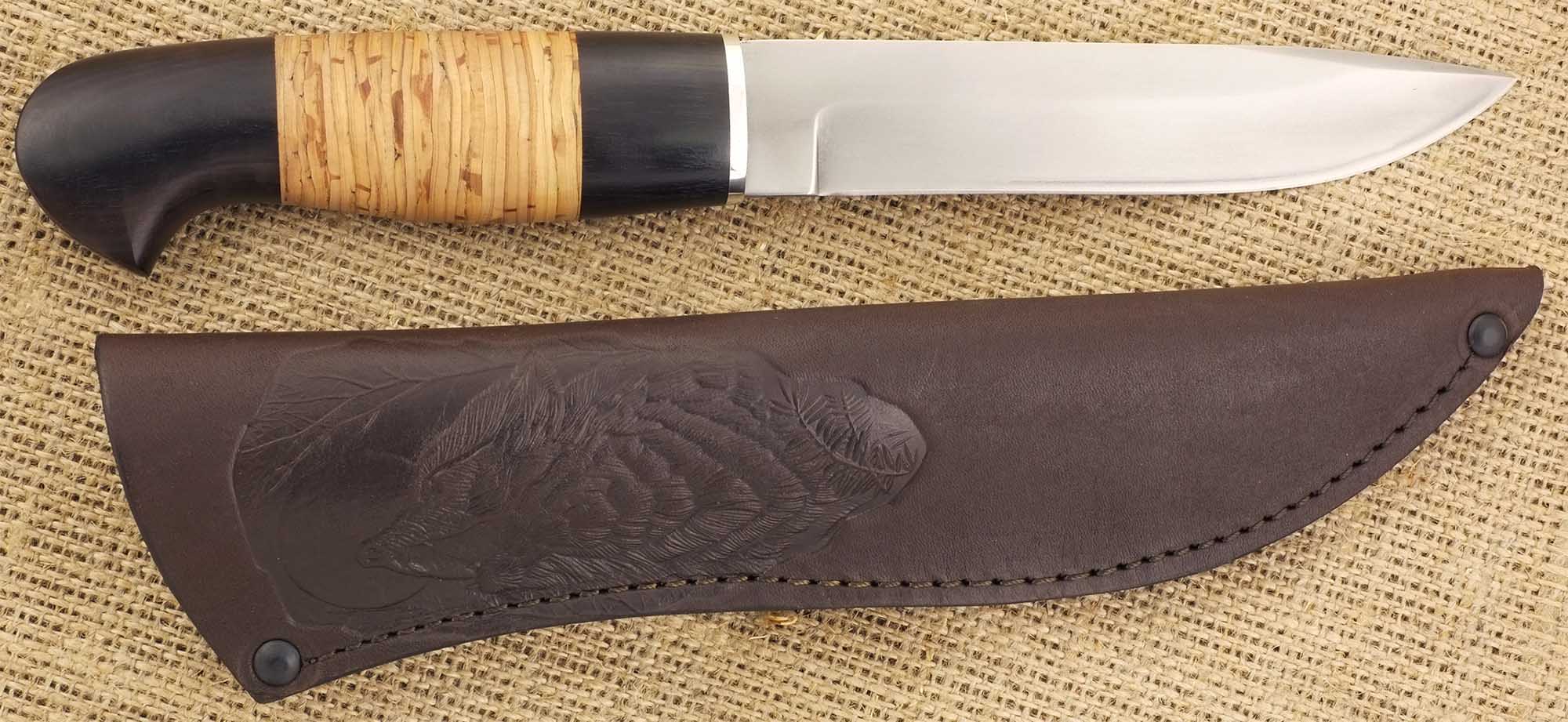 Нож булатный ручной работы Ножемир КАПРАЛ (7746)б