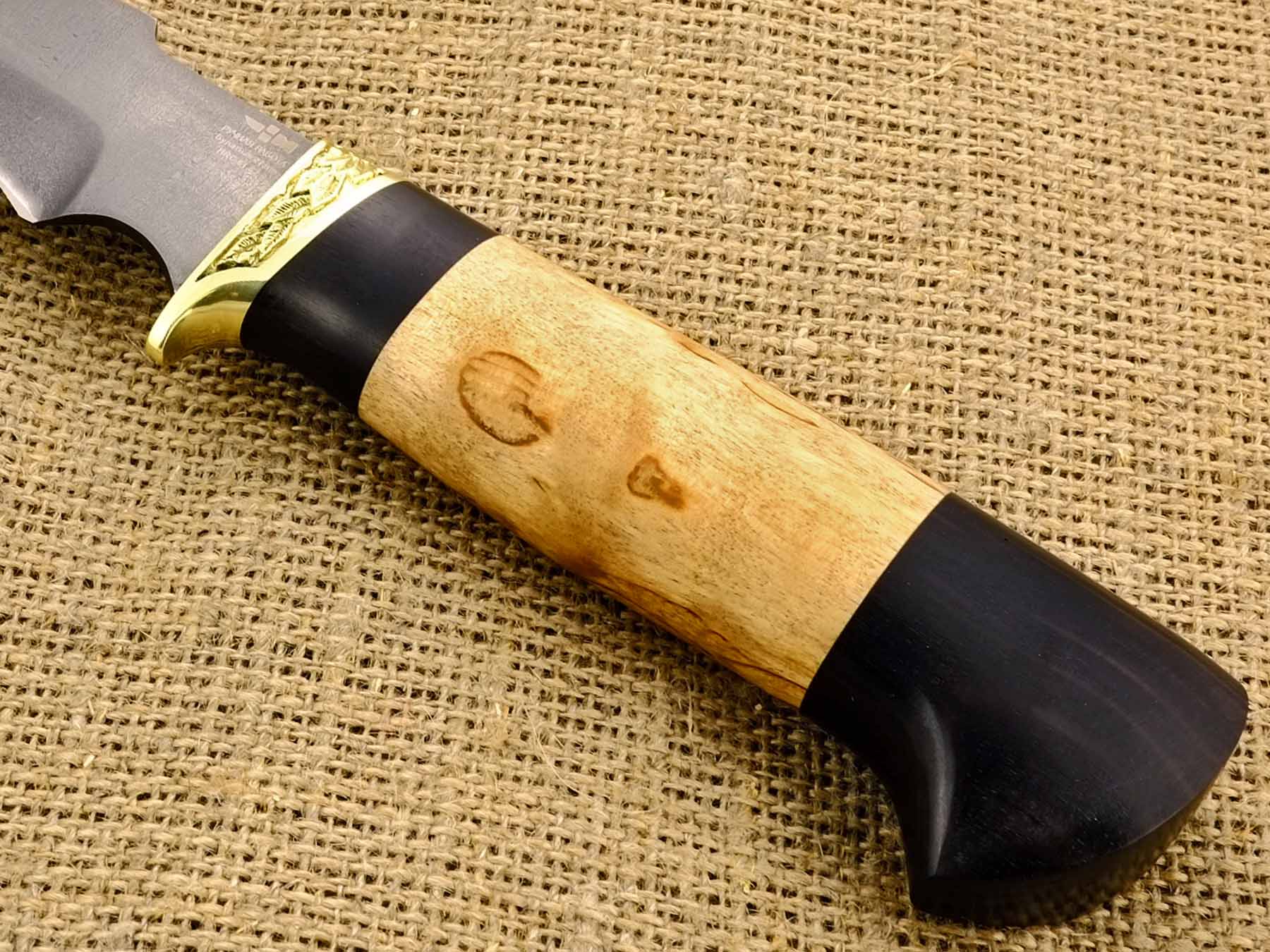 Нож ручной работы Ножемир булатная сталь КАРДИНАЛ (5220)б