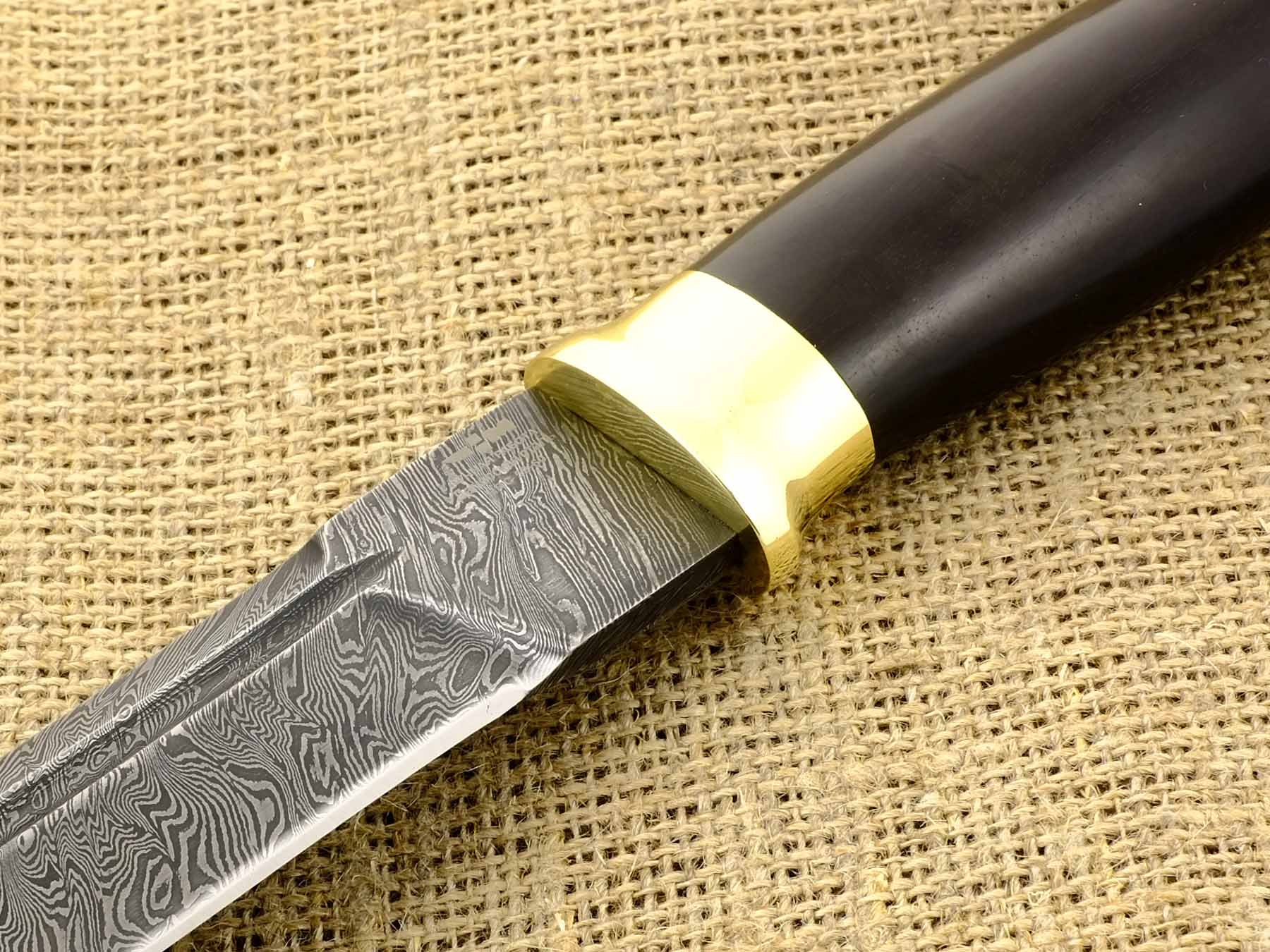 Нож ручной работы Ножемир из дамасской стали КАЗАЧИЙ (4890)д
