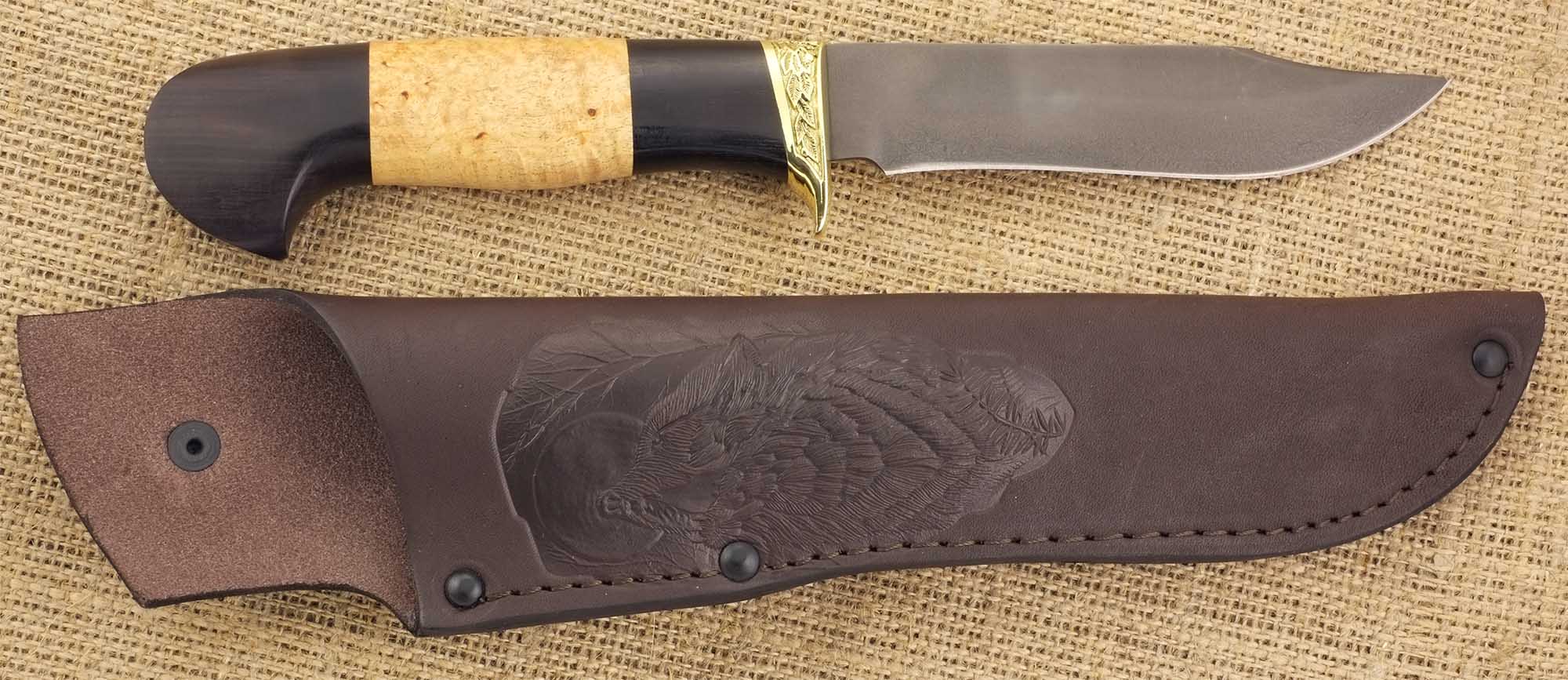 Нож нескладной булатная сталь Ножемир КНЯЗЬ (3982)б