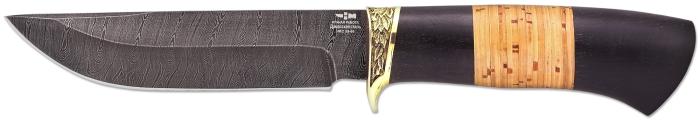 Нож ручной работы Ножемир из дамасской стали ЛЕСНИК (3185)д