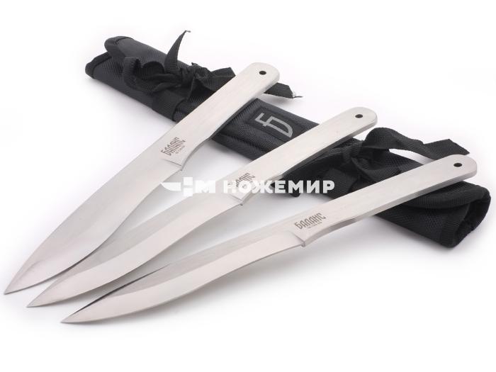Набор ножей метательных 3 шт Ножемир Баланс M-120-0S в чехле свертке