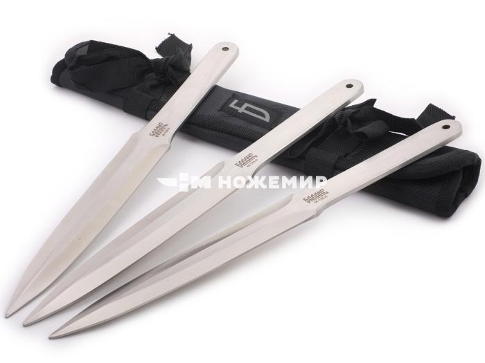 Набор ножей метательных 3 шт Ножемир Баланс M-133-0  в чехле свертке