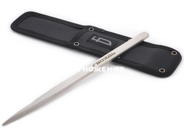 Нож метательный Ножемир Баланс ГВОЗДЬ M-142-1DN в кордуровом чехле