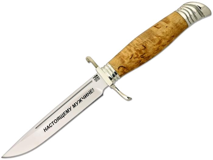 Нож ручной работы Ножемир с клинком из нержавеющей стали НКВД (4455)н