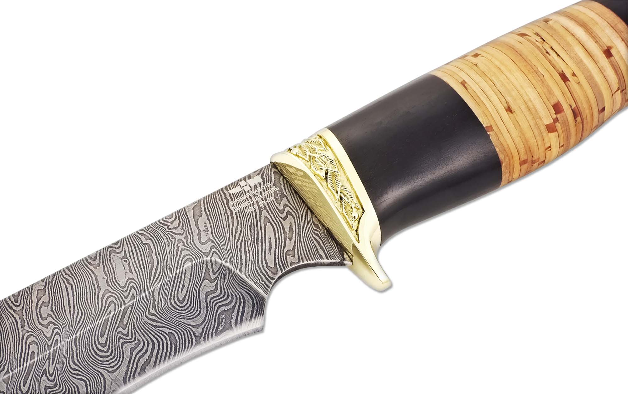 Нож ручной работы Ножемир из дамасской стали СКАЛА (8606)д