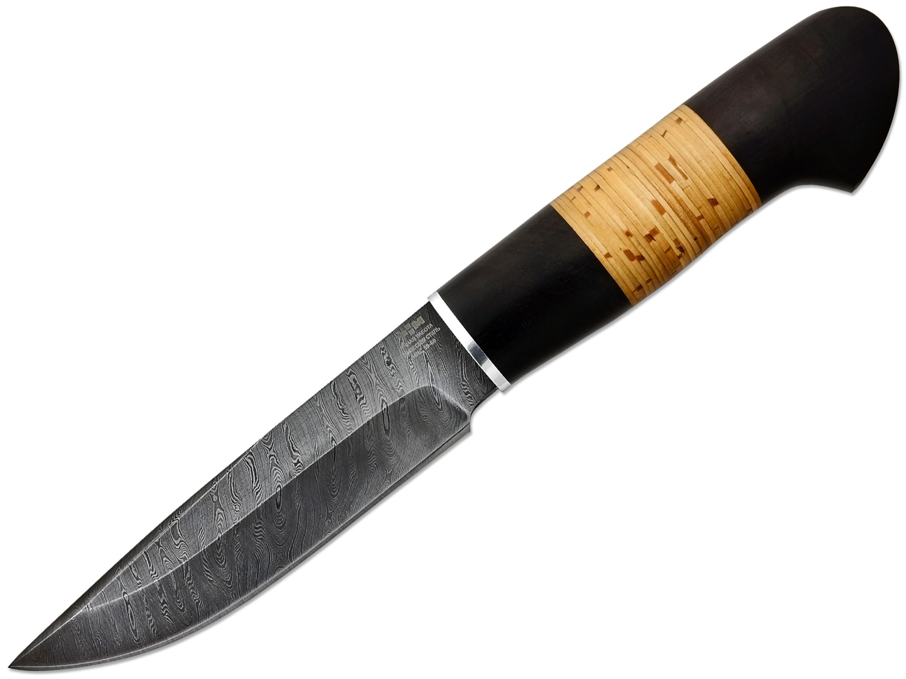 Нож ручной работы Ножемир из дамасской стали ВАРАН (5719)д
