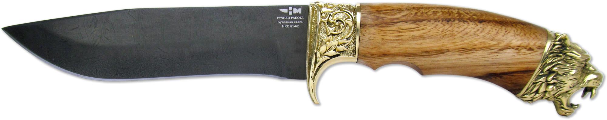Нож ручной работы Ножемир булатная сталь ТАЁЖНИК (3877)б